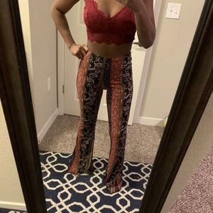 Super Soft Paisley Bell Bottoms